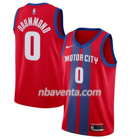 Camiseta Hombre Detroit Pistons Andre Drummond 0 2019-20 Nike City Edition Swingman